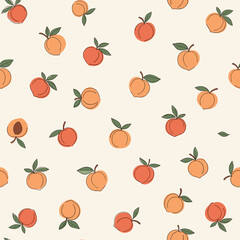 Peach Pattern - A Sweet and Fruity Design.