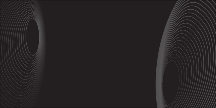 modern pattern abstract circular design space balck and white, tech pattern abstract