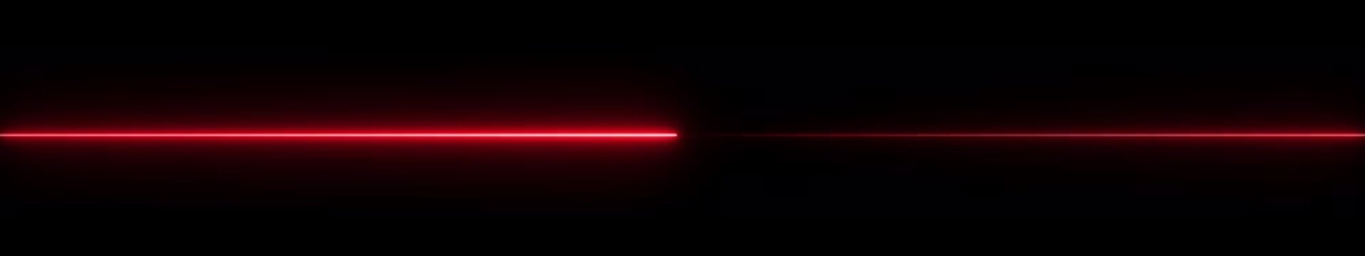 Futuristic Abstract Blue Neon Glowing Laser Lines widescreen Transition &ndash; Shiny Saber Animation Moving Left to Right in ultrawide on Black Background