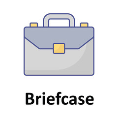 Obraz premium Briefcase Vector Icon which can easily modify or edit