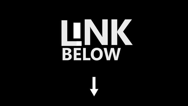 Link Below Hand Drawn Text on Green Background