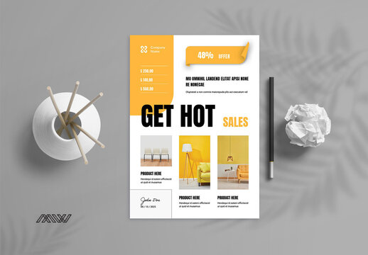 Product Catalog Flyer Template