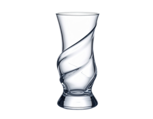Elegant Glass Vase transparent background.