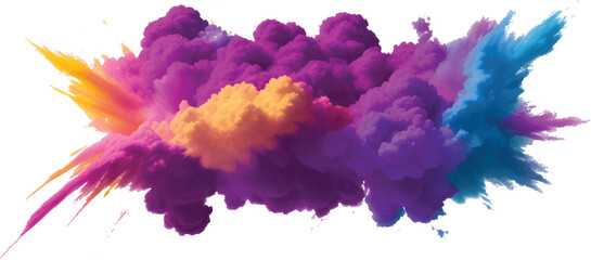 Abstract watercolor ink splashes with pink stains create a vibrant grunge texture background illustration for artistic design on white paper