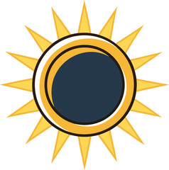 -a-solar-eclipse-icon-golden-glow-on-white-backgro.eps