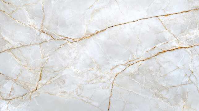 Luxurious white marble with gold accent veins showcases elegant clarity and sophistication