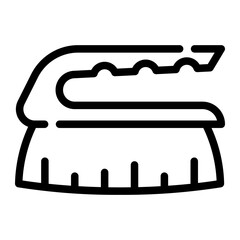 brush line icon