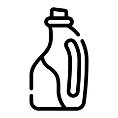 detergent line icon