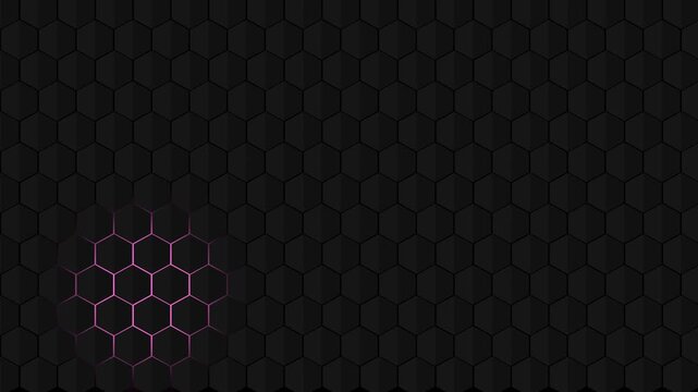 Abstract luxury multicolor gradient backgrounds with striped grid. Geometric graphic motion animation. Seamless looped dark backdrop. Simple elegant universal minimal.