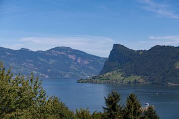 Lake Lucerne, in Lucerne, Switzerland.