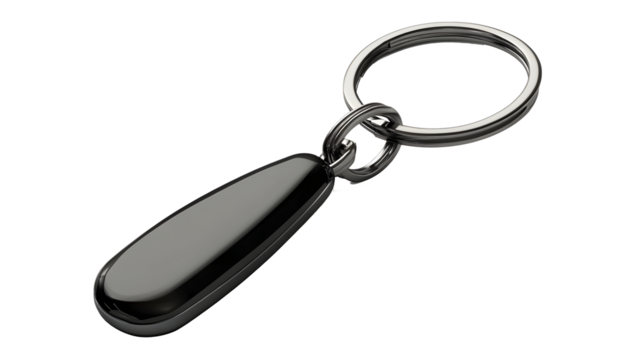 key on white background