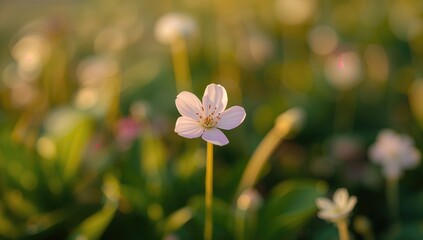 Fototapeta premium Tiny Flower from the Backyard