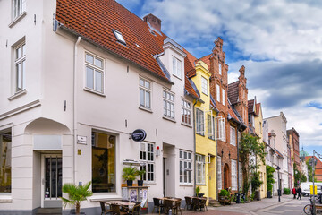 Street in Lubeck, Germany