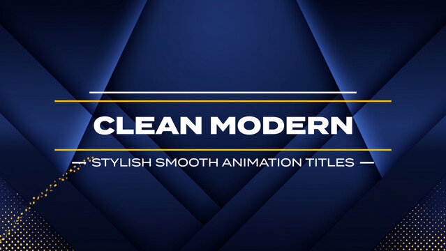 Clean Modern Titles Vol.09