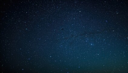 Obraz premium Nighttime Sky Filled with Numerous Stars