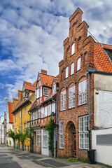 Street in Lubeck, Germany
