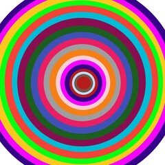 abstract colorful background with circles