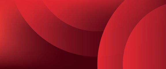 Red abstract background. Dynamic shapes composition. Eps10 vector