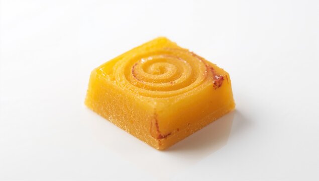 Traditional Indian Kesar Peda: A Sweet Treat Made from Milk Khoya and Saffron