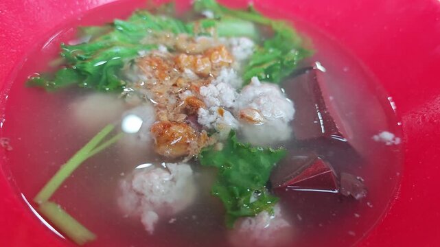Pork congee