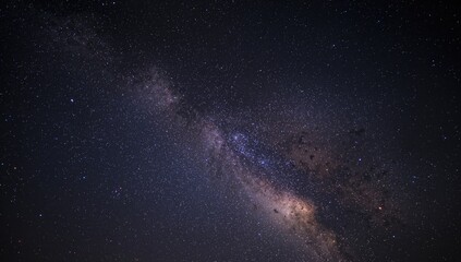 Fototapeta premium Galaxy and cosmos shining in the night sky