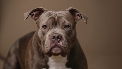 Obraz premium Bulldog Breed Post-Entropion Operation