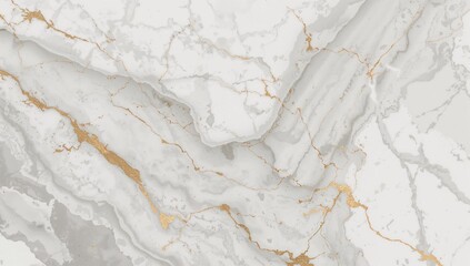 Fototapeta premium Luxurious polished stone featuring dramatic gold veins and a bold abstract design.