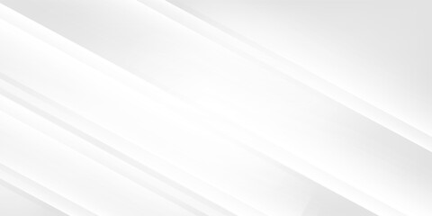 Diagonal grey gradient lines background. Abstract silver stripes wallpaper. Abstract gray tech backdrop. Oblique gris texture for graphic design, poster, banner, flyer, brochure, presentation