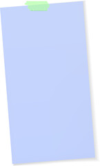 Taped Note Paper