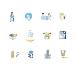 仏事いろいろ　アイコンセット3