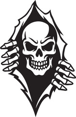 Obraz premium Suggests a liminal space between worlds, life and death, or truth and illusion.