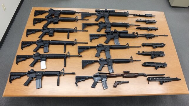 Guns On Table Images – Browse 28,986 Stock Photos, Vectors, and Video ...