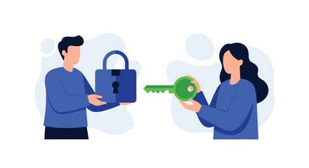 Secure Access and Key Exchange for Digital Security and Data Protection