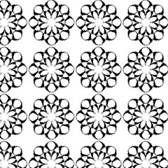 set of floral design elements