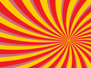 Vintage retro banner background. Colorful grunge wave wallpaper. Vector illustration. Twist party backround pattern.