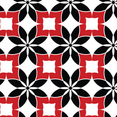 seamless pattern with flowers