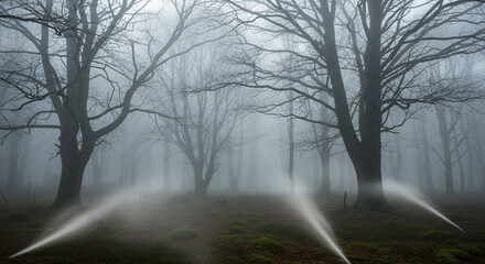 Fototapeta premium fog in the fog