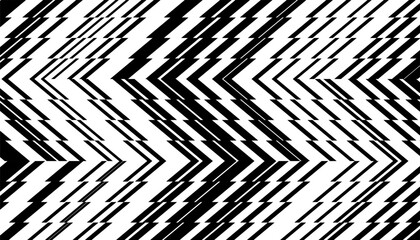 Abstract Geometric pattern with black isolated on white background for sporty background and design element. Editable graphic resource. Vector Format Illustration 