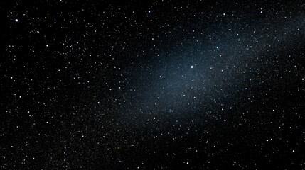 Fototapeta premium Vast starry night sky with countless stars and subtle nebula