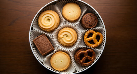 Artisanal Cookies Collection Gourmet Delights for Festive Celebration Sweet Treats Assorted Cookie Box Variety of Flavors for Every Palate Perfect Gift for Any Occasion