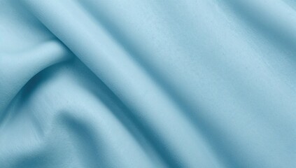 Fototapeta premium This delicate blue felt provides a calming background, representing a tranquil and collected visual peace