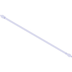 Simple abstract geometric line art with spheres on transparent background suitable for graphic design elements