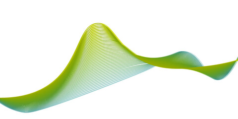 Wave baaner background. Line. yellow and blue gradation. simple design.vector illustration eps 10.