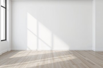 Realistic indoor setting designed as a blank canvas for online meeting backgrounds.
