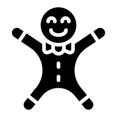 gingerbread icon vector