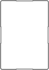 A4 Page Border Frame