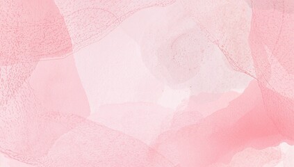 Fototapeta premium Abstract drawing on a pink backdrop