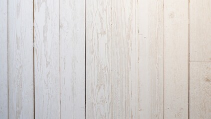 Fototapeta premium Whitewashed natural wood surface with worn marks