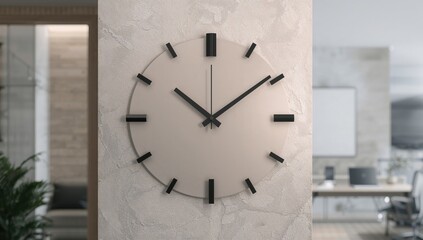 Wall clock showing 7:15 - Time to start your day!