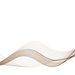 Rich abstract curve in mocha color symbolizing stability and comforting warmth. Eps 10